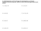 The Pythagorean theorem Worksheet Answers Along with Twelve Step Worksheets and Pythagorean theorem Worksheets