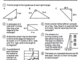 The Pythagorean theorem Worksheet Answers together with Pythagorean theorem Word Problems Worksheet Kuta the Best Worksheets