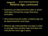 The Relative Age Of Rocks Worksheet Also Objectives State the Principle Of Uniformitarianism Ppt Video