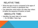 The Relative Age Of Rocks Worksheet with Relative Age Dating Basic Principles Ppt