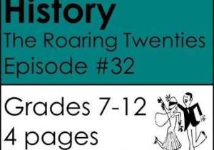 The Roaring Twenties Worksheet Answers Along with Crash Courses History the Roaring 20 S