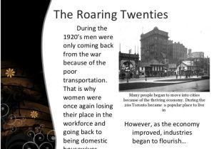 The Roaring Twenties Worksheet Answers with Canadian History 1920 1930 assignment