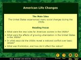 The Roaring Twenties Worksheet Answers with the Roaring Twenties Section Notes American Life Changes the Harlem