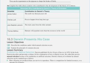The theory Of Evolution Chapter 15 Worksheet Answers together with Worksheets 42 Unique Evidence Evolution Worksheet Answers Hd