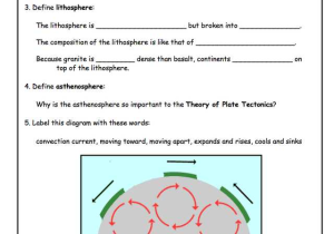 The theory Of Plate Tectonics Worksheet Also Worksheets 46 Awesome Plate Tectonics Worksheet Hi Res Wallpaper