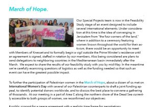 The Truth Of the Matter Worksheet Answers with Women Wage Peace March Update