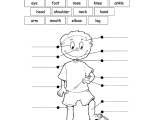 Theme Worksheet 4 together with Name Parts Of the Body First Grade Yahoo Image Search Results
