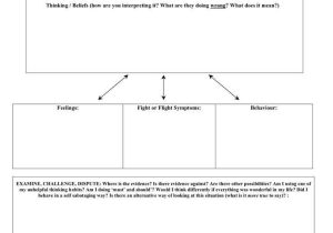 Thought Stopping Worksheet Also 100 Best Cbt Images On Pinterest