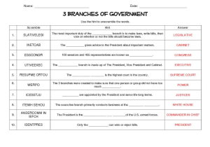 Three Branches Of Government Worksheet Along with 15 Best Of the Branches Government Worksheet Thr