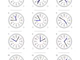 Time to the Hour Worksheets Along with 20 Luxury Math Worksheets Time to Five Minutes