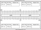 Time to the Hour Worksheets Also Calculate Elapsed Time Using Elapsed Time Ruler – Quarter Hours 15