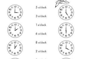 Time to the Minute Worksheets and 410 Best ³ra O Clock Images On Pinterest