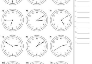 Time to the Minute Worksheets or Fresh Clock Worksheets Inspirational Time Worksheets Selection Us