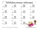 Time Worksheets for Grade 1 or Grade Subtraction and Addition Worksheets for First Grade Pi