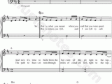 Time Zone Worksheet Also Imagine Dragons "it S Time" Sheet Music Easy Piano In D Major