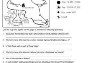 Topographic Map Reading Worksheet Answers together with Tlsbooks Free Worksheets Map Skills Worksheet Grade