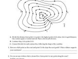 Topographic Map Worksheet Answer Key Along with Map Worksheets Middle School