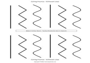 Tracing Straight Lines Worksheets or Workbooks Ampquot Practice Cutting Worksheets Free Printable Wor