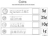 Transcription Translation Practice Worksheet Also Kindergarten Kindergarten Math Money Worksheets Free A