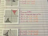 Transformations Review Worksheet Along with 230 Best Inb Coordinate Grid Transformations Images On Pinterest