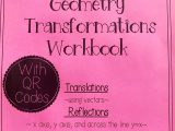 Translation Practice Worksheet Along with Hs Geometry Transformations Workbook Translations Rotations