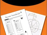 Translation Rotation Reflection Worksheet Answers as Well as Halloween Transformations Hs Geometry Activity – Aligned to Mon