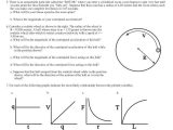 Transparency 6 1 Worksheet the Trajectory Of A Projectile Answers or Home Worksheets Review
