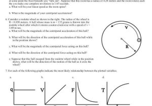 Transparency 6 1 Worksheet the Trajectory Of A Projectile Answers or Home Worksheets Review