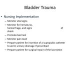 Trauma Worksheets therapy or Alterations and Management Of Renal and Urinary Tract Functi