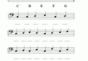 Treble Clef Worksheets as Well as Bass Clef Worksheets