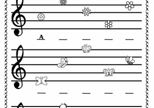 Treble Clef Worksheets as Well as Treble Clef Note Naming Worksheets for Spring Anastasiya