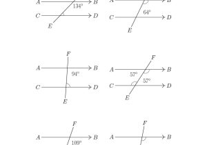 Triangle Angle Sum Worksheet Answer Key with Geometry Math Worksheets for High School