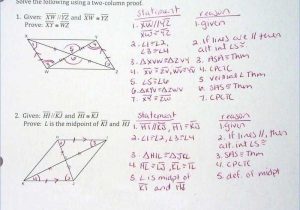 Triangle Congruence Proofs Worksheet Answers with Congruent Triangles Worksheet with Answer Worksheet Math