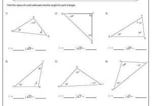 Triangle Interior Angle Worksheet Answers Along with 922 Best Geometria Images On Pinterest