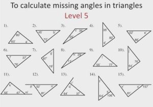 Triangle Interior Angle Worksheet Answers or Classifying Triangles Worksheets Worksheet Math for Kids