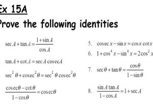 Trig Identities Worksheet Pdf and New Trig Identities Worksheet Luxury solving Linear Equations
