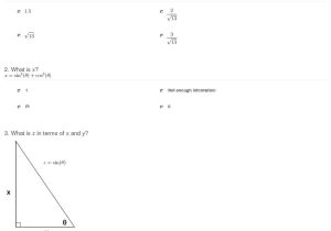 Trigonometry Finding Angles Worksheet Answers as Well as the Pythagorean theorem Worksheet Answers Fresh Basic Trigonometric