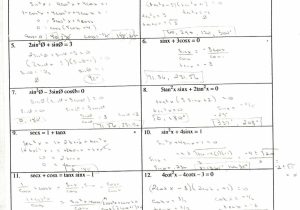 Trigonometry Finding Angles Worksheet Answers or Trig Identities Worksheet with Answers Lovely Fresh Trig Identities