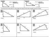 Trigonometry Problems Worksheet Also Free Trigonometry Ratio Review Worksheet Trigonometry