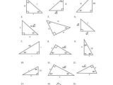 Trigonometry Ratios In Right Triangles Worksheet or Worksheets 47 Inspirational Special Right Triangles Worksheet High