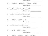 Types Of Chemical Reactions Worksheet with Fresh Types Chemical Reactions Worksheet Beautiful Classifying