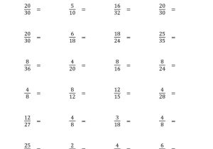Unit Conversion Worksheet Pdf or Simplify Proper Fractions to Lowest Terms Easier Version A Math