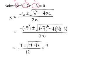 Using the Quadratic formula Worksheet Answers Also Page 522 Match Problems