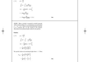 Velocity Acceleration Worksheets Along with Met 301 Chapter 12