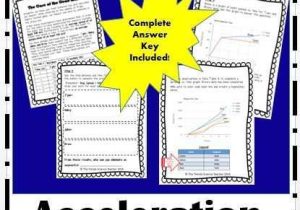 Velocity Acceleration Worksheets and 107 Best the Trendy Science Teacher Images On Pinterest