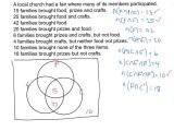 Venn Diagrams Worksheets with Answers together with Venn Diagram Answers Free Wiring Diagrams Schemat
