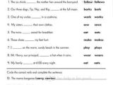 Verb Worksheets 2nd Grade and Agreement Subject and Verb Worksheets and Answers New 149 Best