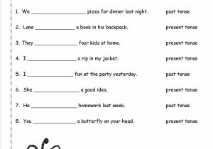 Verbs Worksheets for Grade 1 Along with Verbs Worksheet Second Grade Myscres