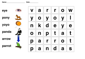 Vocabulary Worksheets Pdf together with Kindergarten Word Printables Bing Images