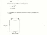 Volume Of Cones Cylinders and Spheres Worksheet Answers Also Volume A Cylinder Word Problems Worksheet Image Collections